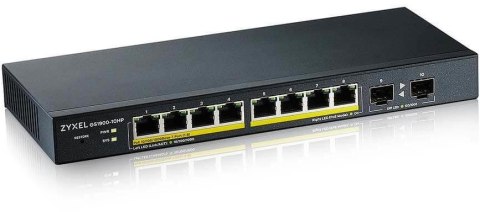 Switch Zyxel GS1900-10HP v2 8xGbE PoE+2SFP