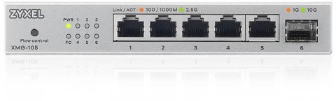 Switch Zyxel XMG-105 5x2.5G+1xSFP+ unmanaged
