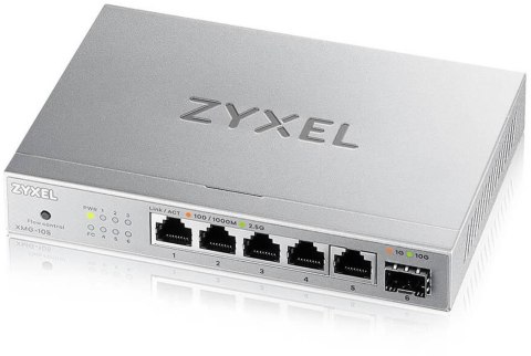 Switch Zyxel XMG-105 5x2.5G+1xSFP+ unmanaged