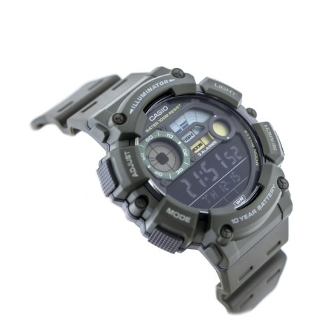 ZEGAREK MĘSKI CASIO Digital Moonphase WS-1500H-3B + BOX