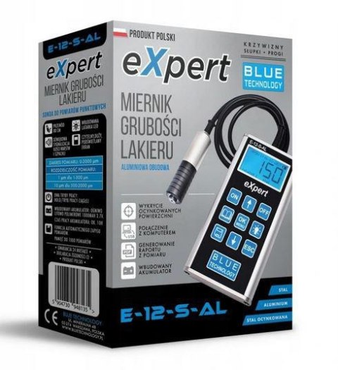 Miernik grubości lakieru Blue Technology E-12-S-AL