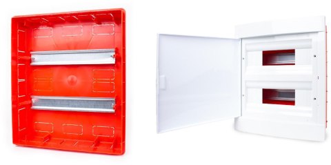 Rozdzielnica podtynkowa 24 modułowa (2x12) Adelid RM-PT-24P