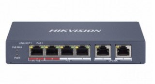 SWITCH POE HIKVISION DS-3E1106HP-EI LinkVu