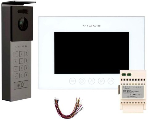 WIDEODOMOFON VIDOS X M11W-X/S12D