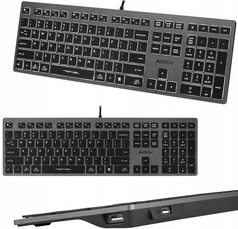 Klawiatura komputerowa A4tech FStyler FX60H White Backlit