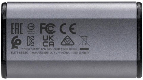 Adata Dysk zewnętrzny SSD SE880 1TB USB3.2A/C Gen2x2 Szary
