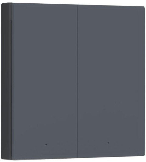 Aqara Smart Wall Switch H1 Szary podwójny bez przewodu neutralnego