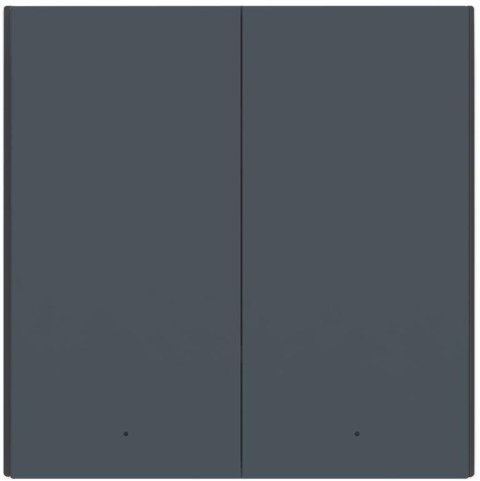 Aqara Smart Wall Switch H1 Szary podwójny bez przewodu neutralnego