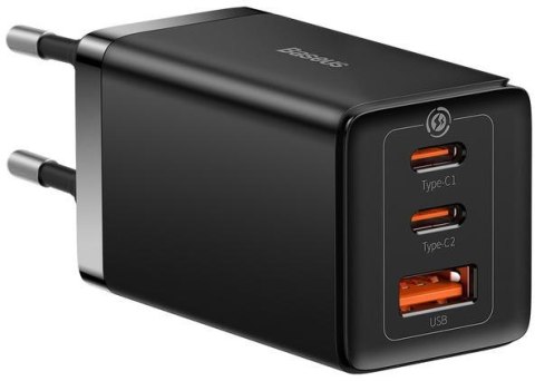 Ładowarka sieciowa Baseus GaN 5 Pro CCGP120201 65W USB-A 2x USB-C PD 3.0 QC 4.0