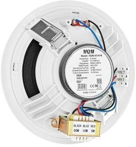 Głośnik sufitowy HQM-SO1016 10W 100V Biały