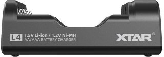 Ładowarka do akumulatorów R03 / AAA oraz R6 / AA Li-ion 1,5V / NiMH Xtar L4