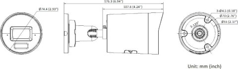 Kamera IP Hikvision DS-2CD2067G3-LIY 2.8mm PL