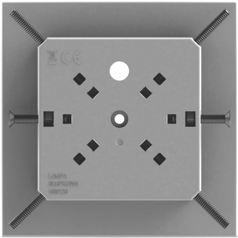 Lampa oświetleniowo-ostrzegawcza Proxima SŁUPKOWA 12-230V (100x100, 120x120)
