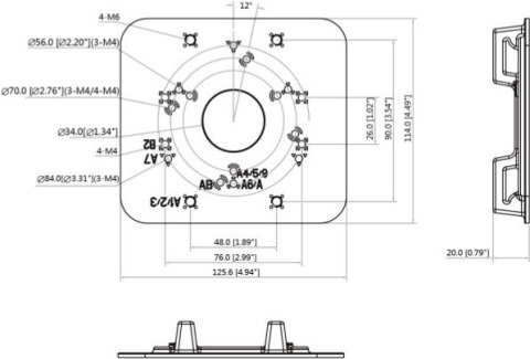 Uchwyt adapter MT-P152-B