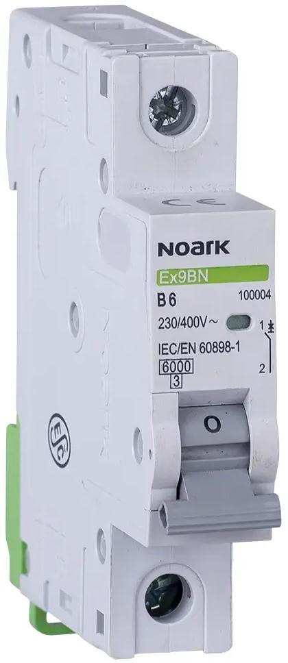 WYŁĄCZNIK NADPRĄDOWY 6 KA, C, 10A, 1P, Ex9BN 1P C10 Noark 100096