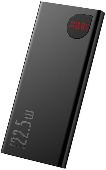 Powerbank Baseus Adaman Metal PPAD070001 10000mAh 22,5W PD QC 3.0 2x USB-A 1x USB-C + KABEL