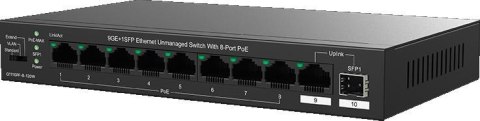 SWITCH POE TENDA TEG1110PF-8-120W