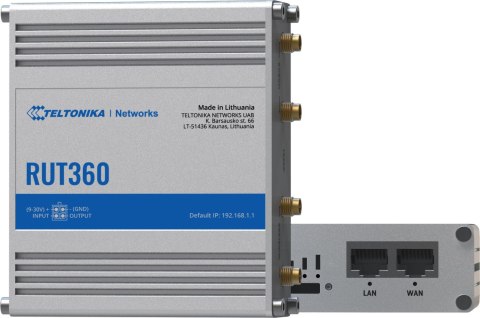 Teltonika RUT360 router przemysłowy 4G / LTE (RUT360000000)