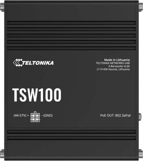 Teltonika TSW100 switch przemysłowy PoE (TSW100010000)