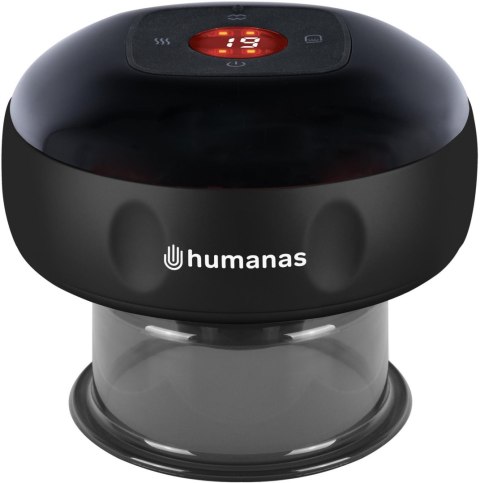 Bańka chińska elektroniczna Humanas BB01 Plus - czarna