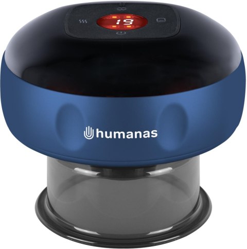 Bańka chińska elektroniczna Humanas BB01 Plus - niebieska