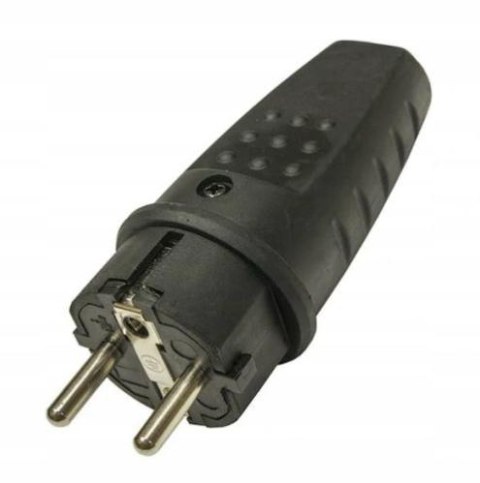 Wtyczka gumowa przenośna 250V, 16A, IP LUX PAWBOL D.3158L