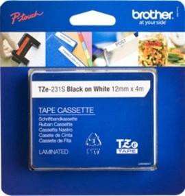 Taśma Brother Tape Caseette LAMINATED (12mm x 4mm)
