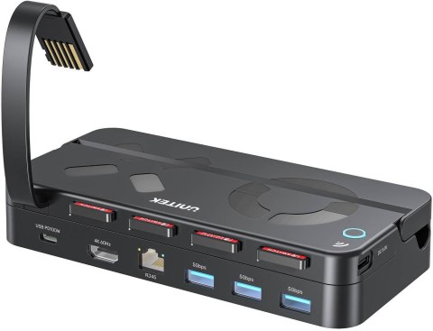 Unitek Stacja dokująca do Nintendo Switch, PD 100W, HDMI 4K, RJ-45, czytnik kart