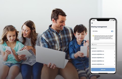 Blebox inputSensorQ Moduł 4 wejść WiFi