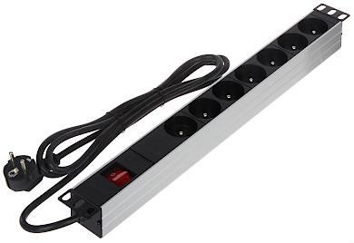 Listwa zasilająca 7 gniazd PD-7/RACK
