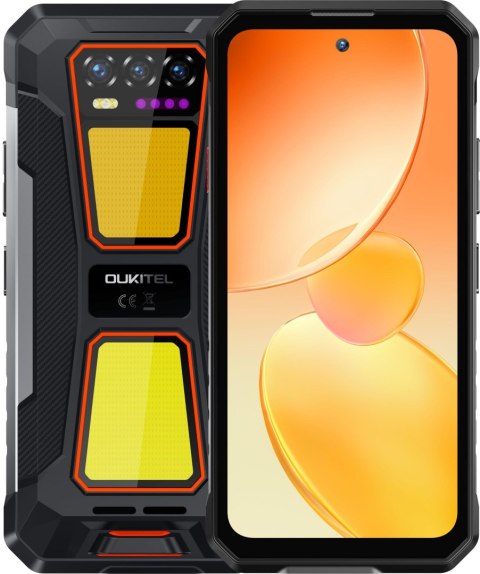 Smartfon Oukitel WP58 Pro 5G 6.7" 8/512GB 10000mAh pomarańczowy
