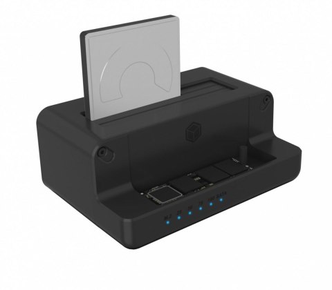 Stacja klonująca i dokująca IcyBox IB-2914MSCL-C31 2,5 i 3,5 cala na M.2 NVMe