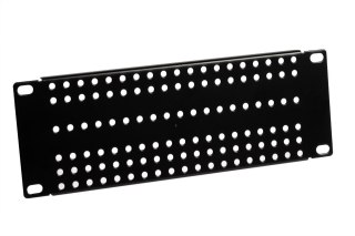 Adapter montażowy RACK 10" 2U z otworowaniem prosty ATTE ADD-RACK10-2U1