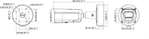 Kamera IP Hikvision 16MP DS-2CD26166G3-IZS2UY/SL(2812)eFBLACK