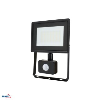 Naświetlacz LED SMD KASTEL 30W 4000K 2520LM IP65 czarny cz. pir