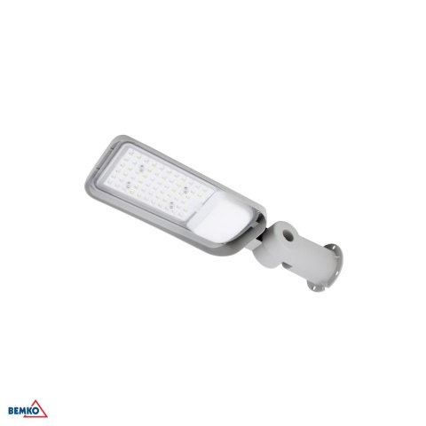 Oprawa uliczna LED BEMKO JAZMIN 50W 4000K 6750LM IP65 JASNOSZARA