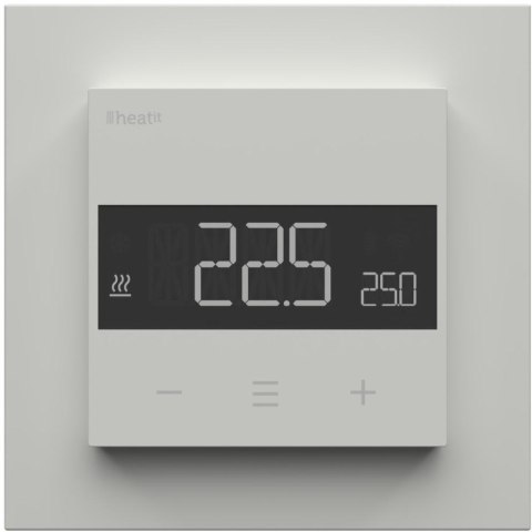 Termostat Heatit WiFi6 White RAL 9003 Wi-Fi Thermostat 3600W 16A