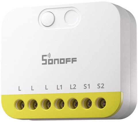 Dwukanałowy mini przełącznik bez N Sonoff MINI-ZB2GS-L ZigBee