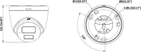 Kamera IP Hikvision DS-2CD1347G3-LIUF/SL(2.8mm)