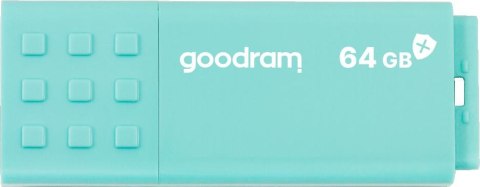 Pendrive Goodram UME3 Care 64GB USB 3.0 Miętowy