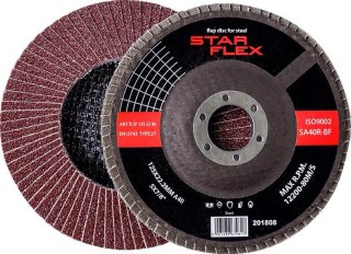 Tarcza listkowa Star Flex STAL T29 125-22 gran 60 TLS1252260