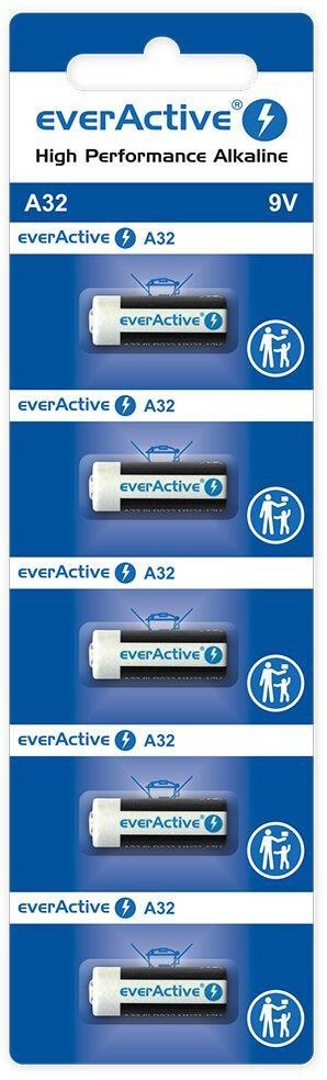 Bateria A32 / 32A everActive 9V (blister 5 szt.)