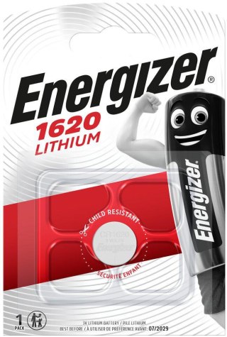 Bateria CR1620 Energizer Lithium (blister 1 szt.)