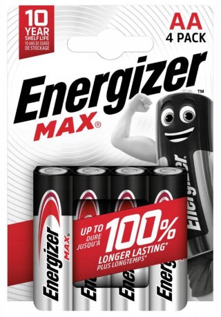 Bateria LR6 / AA Energizer MAX (blister 4 szt.)