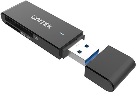 Czytnik kart Unitek Y-9327A SD i microSD USB-A