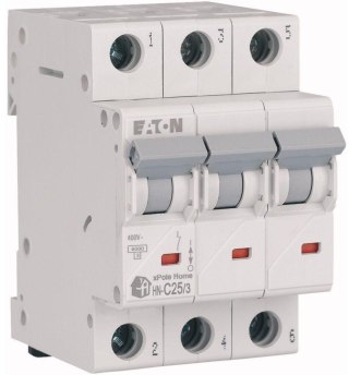 EATON WYŁĄCZNIK NADPRĄDOWY C 25A 3P 3M 6KA HN-C25/3