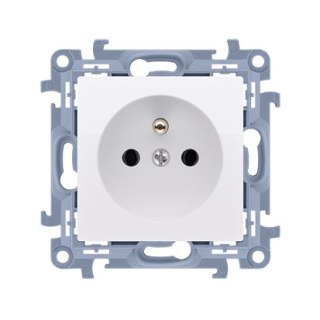 KONTAKT SIMON 10 MODUŁ BIAŁY GNIAZDO 1X Z/U ZACISKI ŚRUBOWE 16A 250V