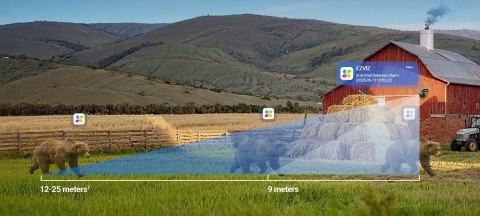 Kamera IP Ezviz EB8 PRO 4G Ranger Kit 8MP z panelem słonecznym 8W 4G Wi-Fi moro