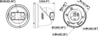 Kamera IP Hikvision DS-2CD2383G2P-LISU/SL(180°)