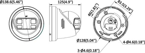 Kamera IP Hikvision DS-2CD2383G2P-LISU/SL(180°)